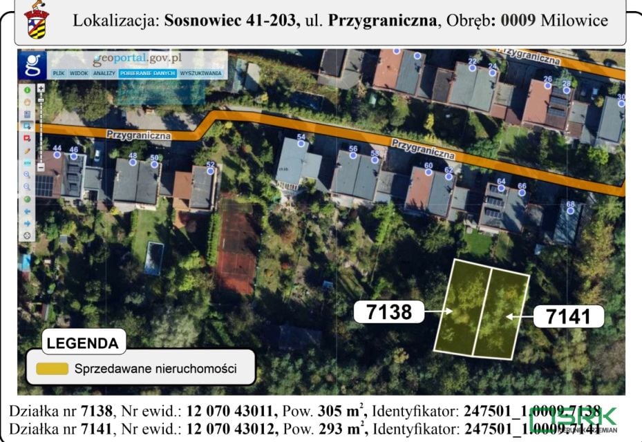 Działka Sosnowiec