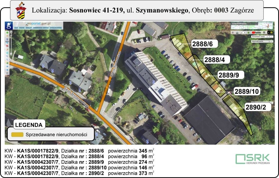 Działka Sosnowiec