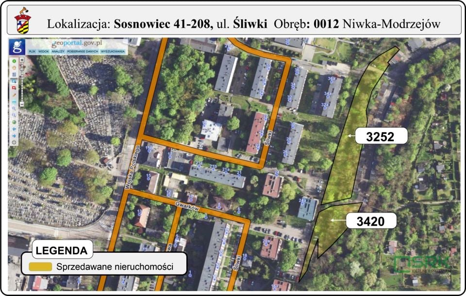 Działka Sosnowiec