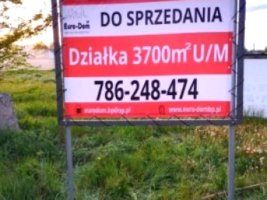 Działka usługowa Bramki