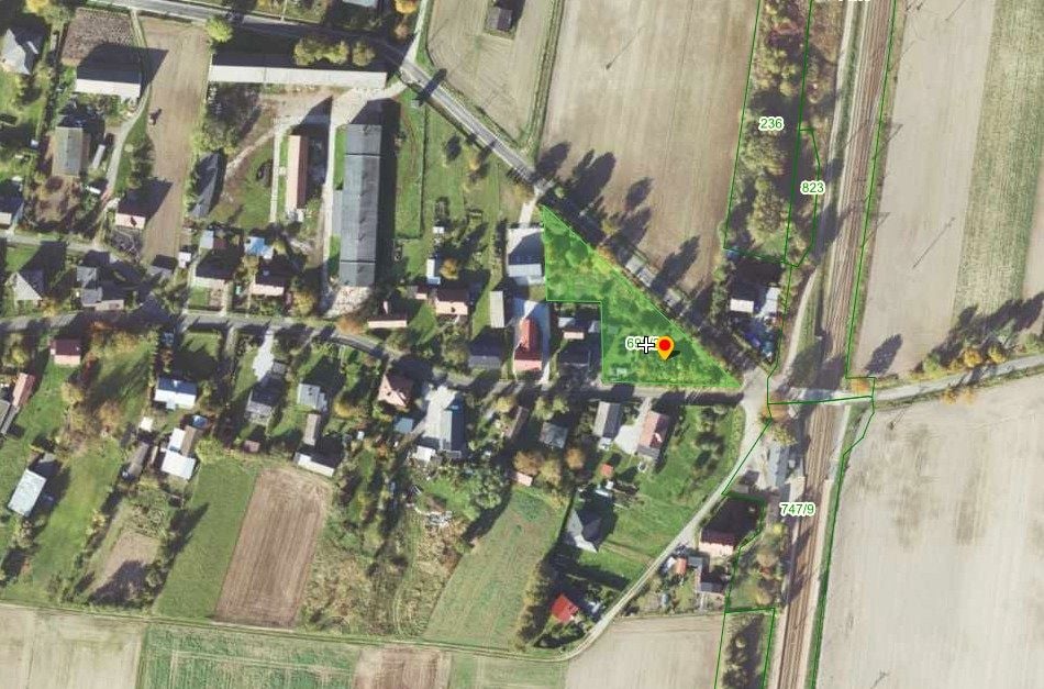 Działka rolna Krzywizna