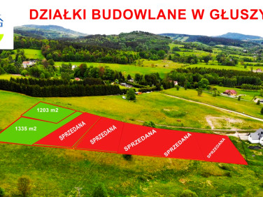 Działka przy lesie