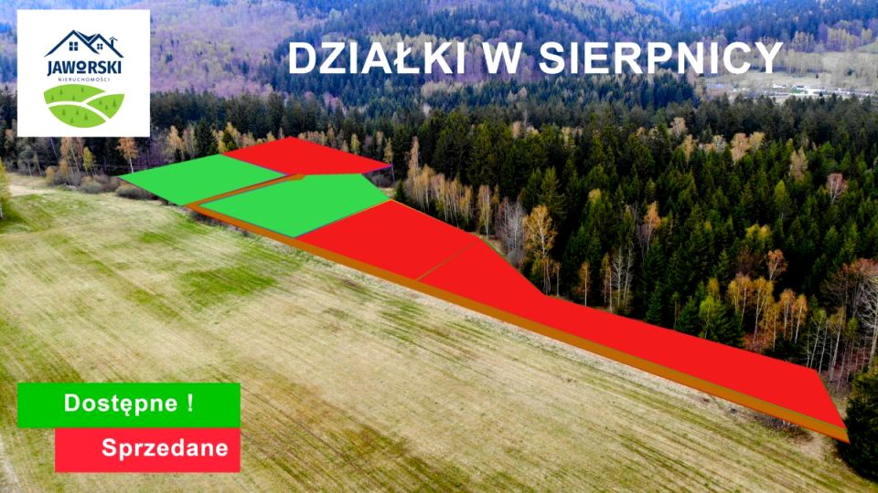 Działka rolna Sierpnica