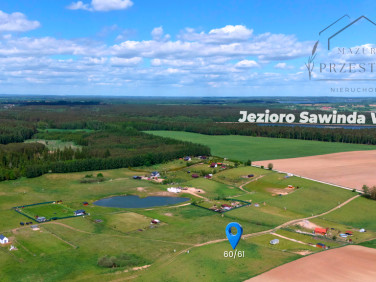 Działka przy lesie