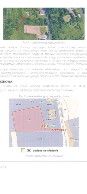Działka rolna Kraków