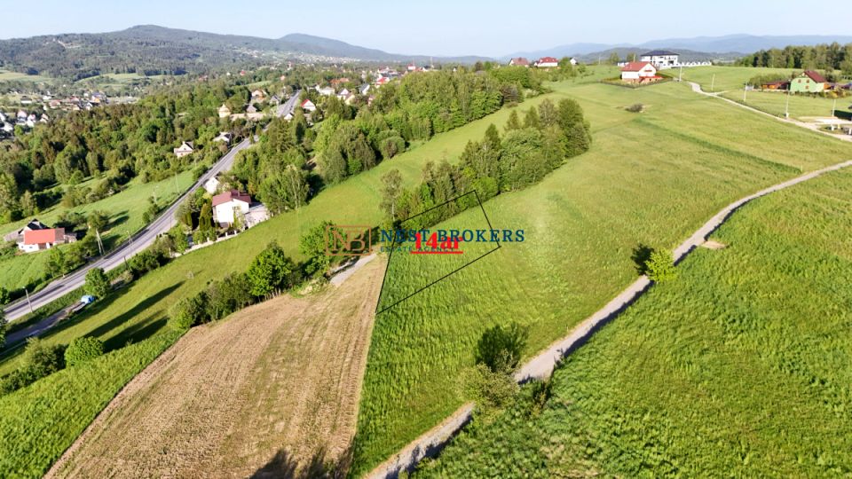 Działka budowlana Jordanów