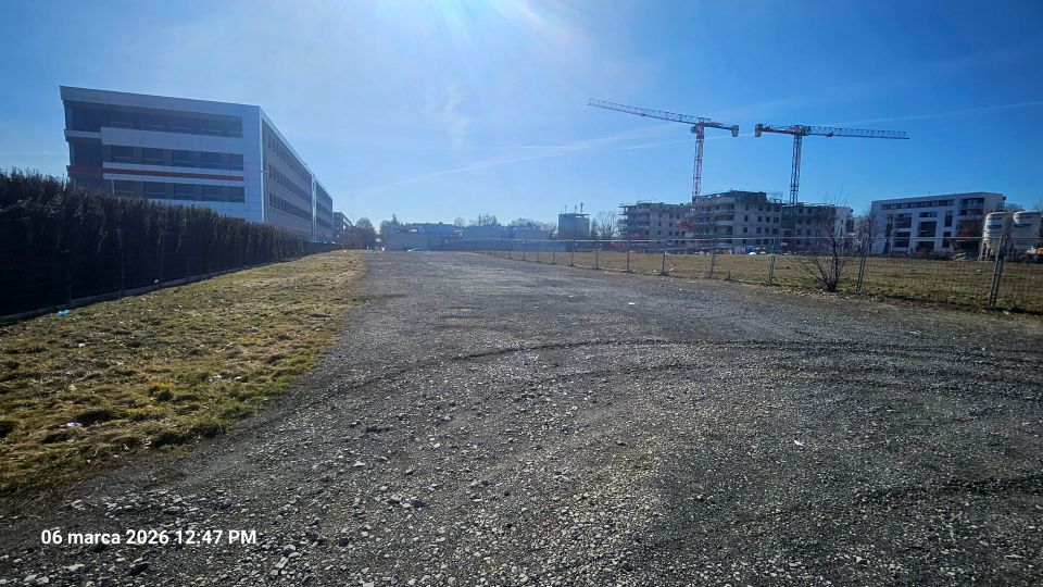 Działka inwestycyjna Kraków
