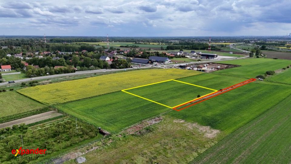 Działka usługowa Ligota Piękna
