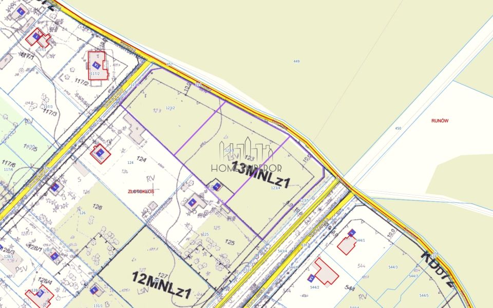 Działka budowlana Złotokłos