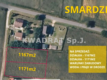 Działka budowlana Smardze