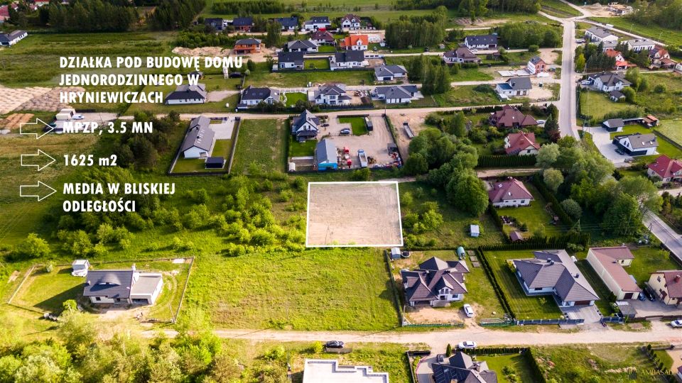 Działka budowlana Hryniewicze