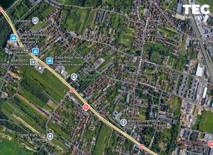 Działka Kraków