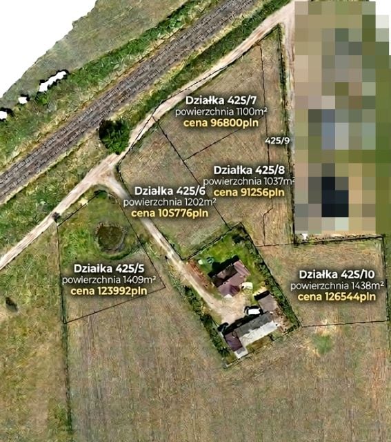 Działka budowlana Pinczyn