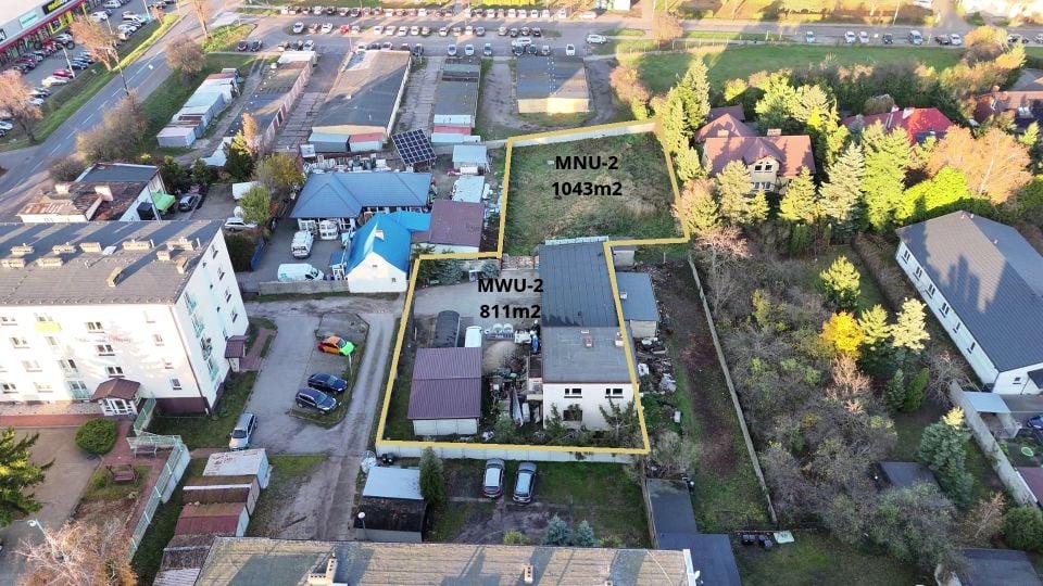 Działka usługowa Koło
