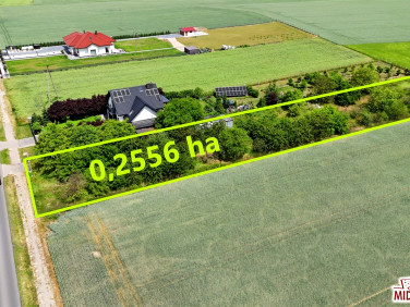 Ogrodzona działka sprzedam