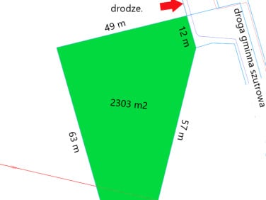 Działka budowlana Giełczyn