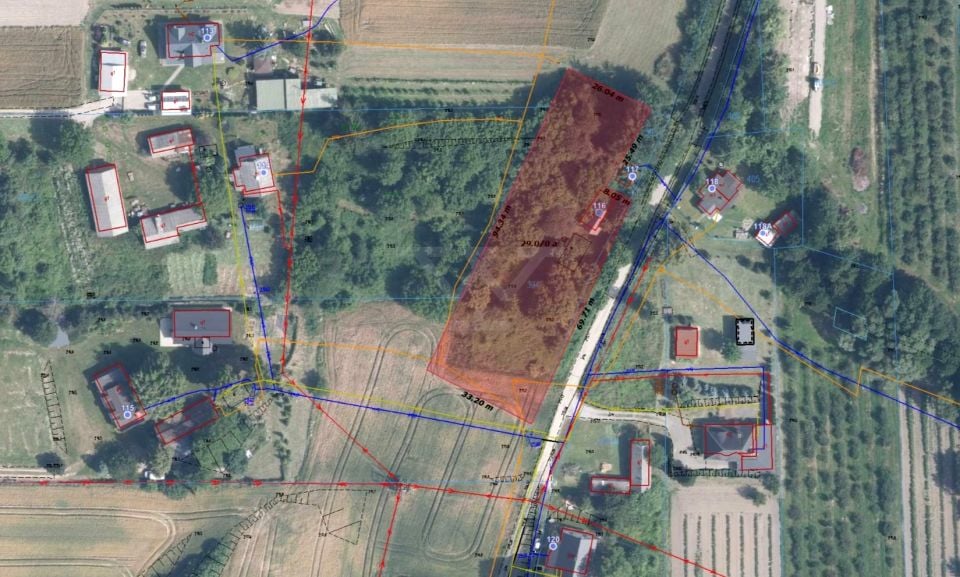Działka siedliskowa Drzewce