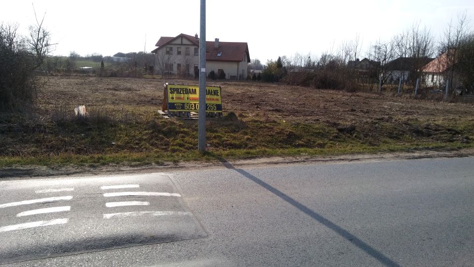 Działka budowlana Ozorowice