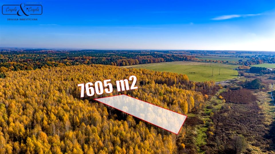 Działka rolna Rudno