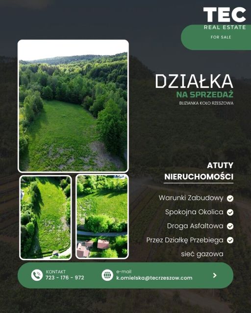 Działka budowlana Blizianka