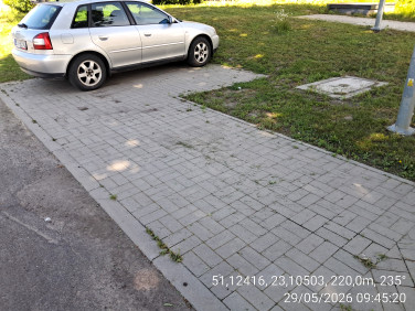 Działka usługowa Kanie-Stacja