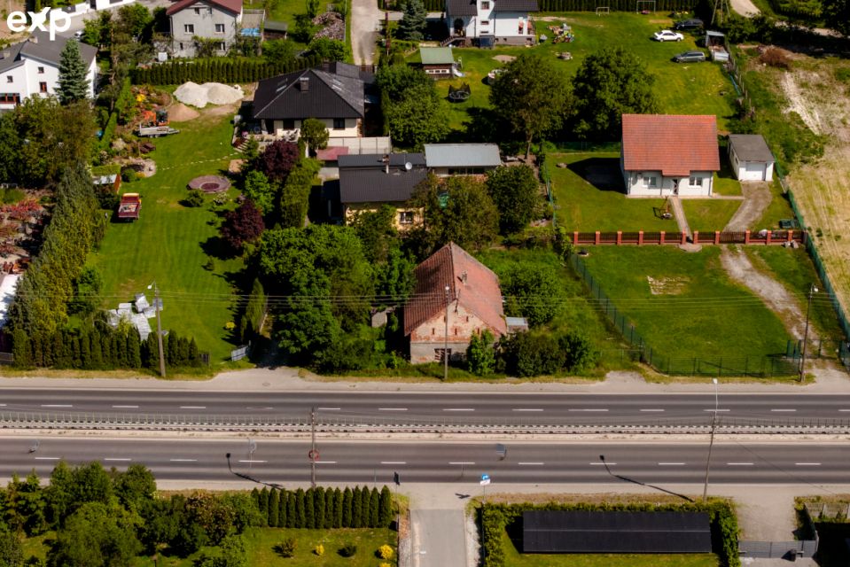 Działka usługowa Byków