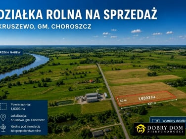 Działka rolna Kruszewo