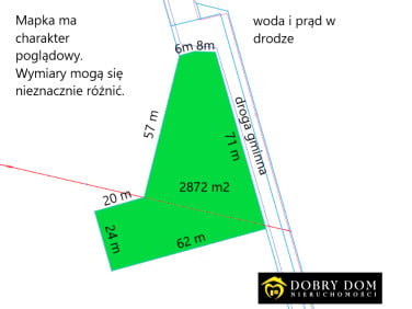 Działka budowlana Giełczyn