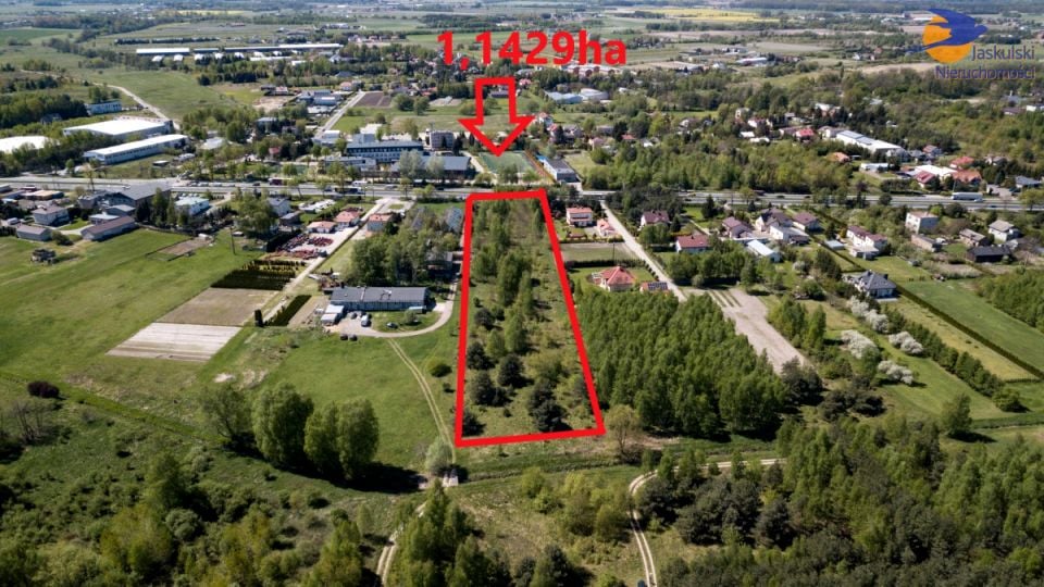Działka usługowa Mroków