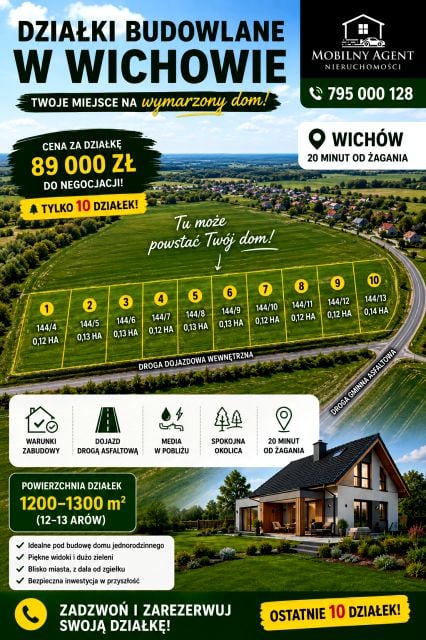 Działka Wichów