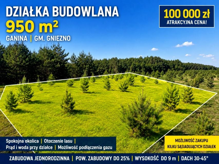 Działka budowlana Gniezno