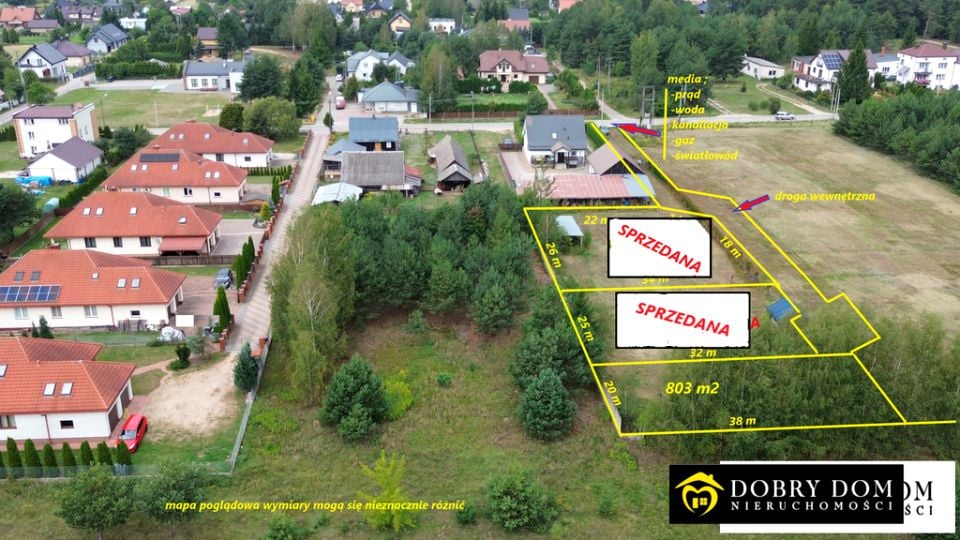 Działka budowlana Ignatki