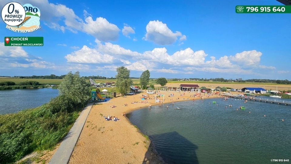 Działka rekreacyjna Choceń