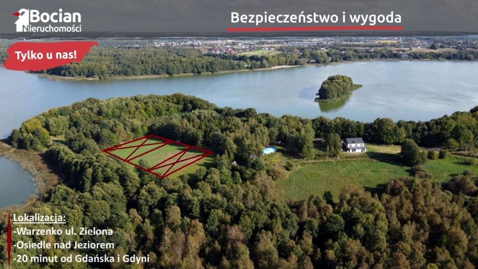 Działka budowlana Warzenko