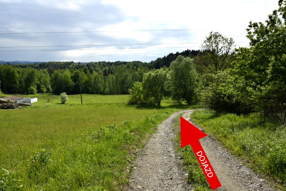 Działka budowlano-rolna Włosań