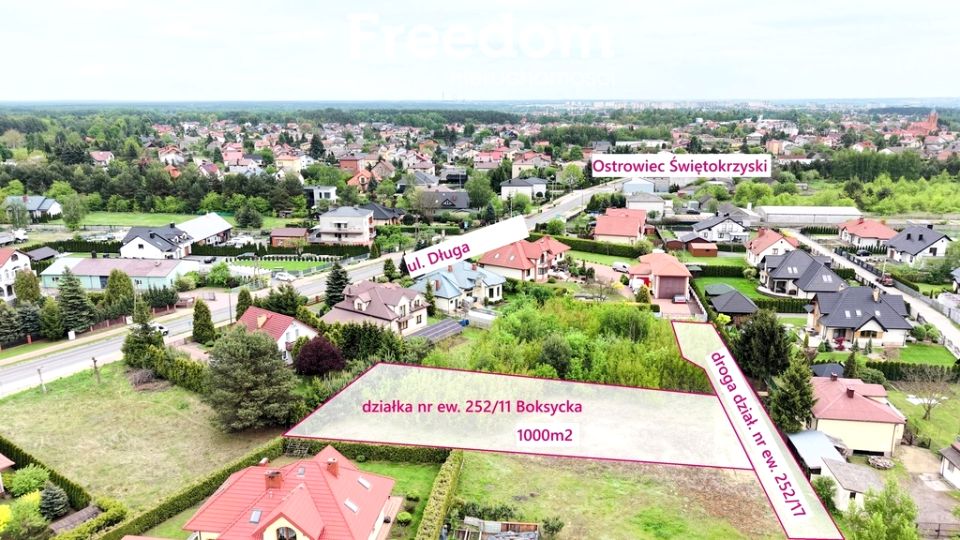 Działka budowlana Boksycka sprzedam