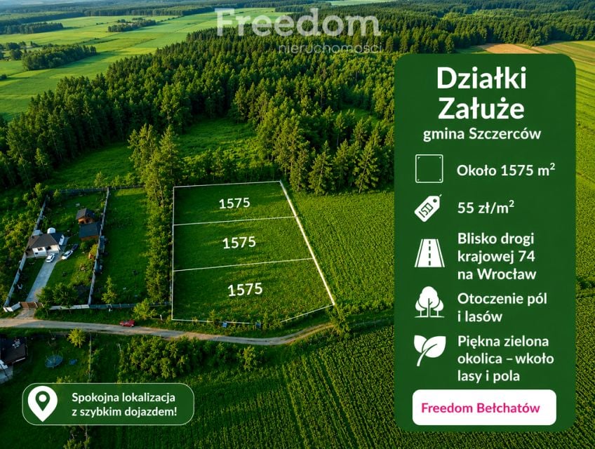 Działka Załuże