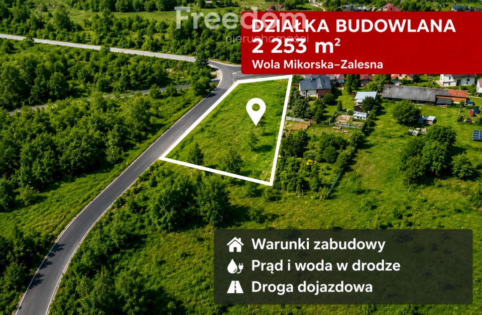 Działka budowlana Wola Mikorska sprzedam