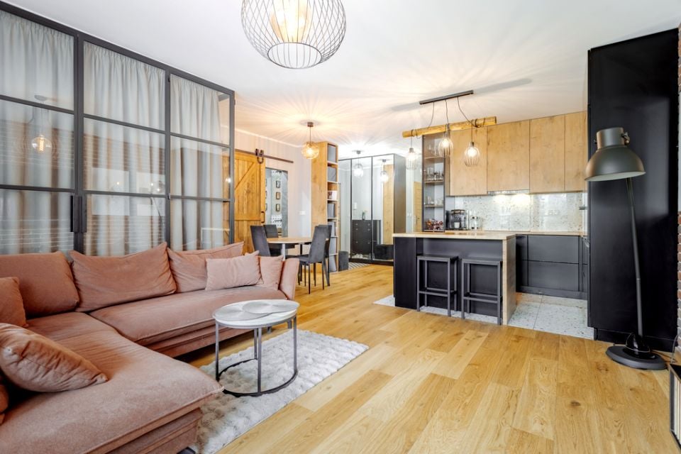 Mieszkanie przy lesie
