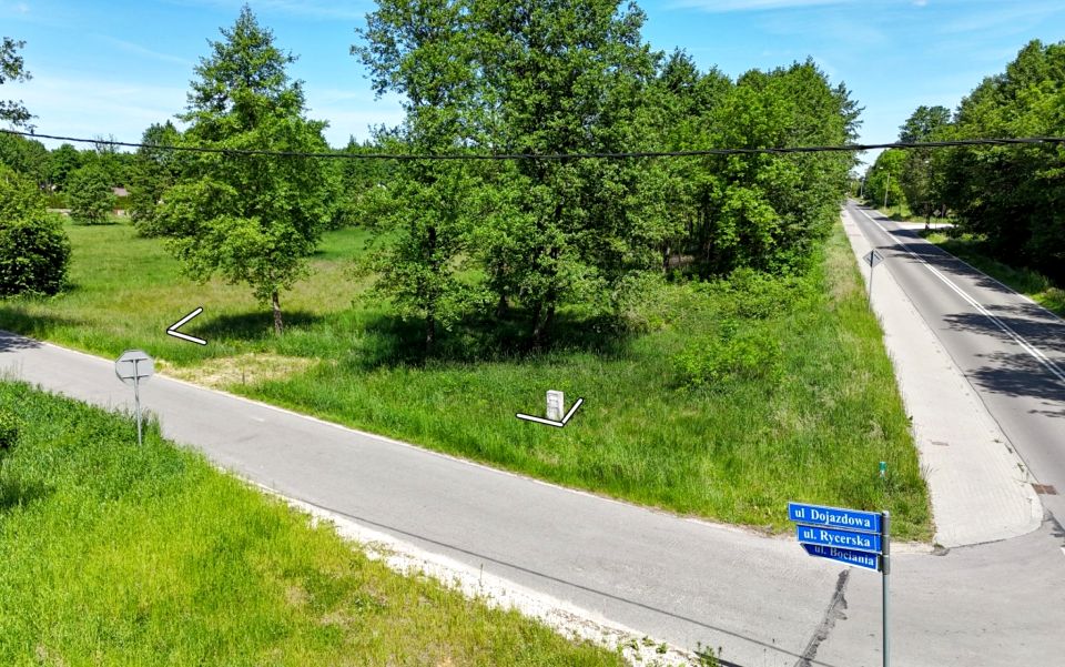 Działka budowlana Adamów