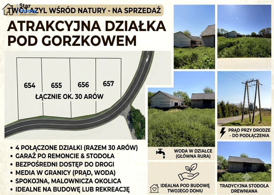 Działka siedliskowa Czysta Dębina-Kolonia