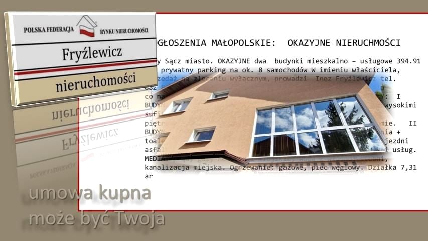 Dom Nowy Sącz