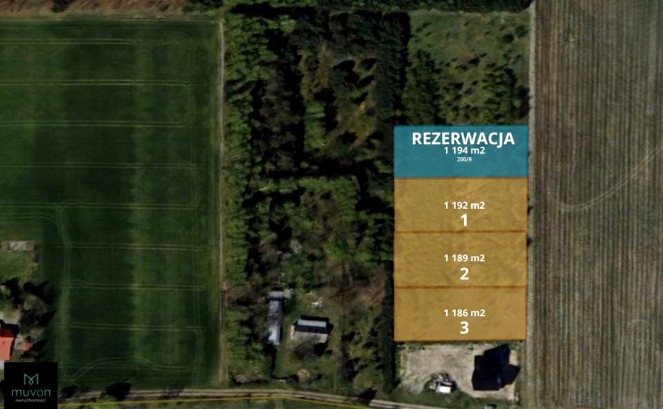 Działka budowlana Boczki