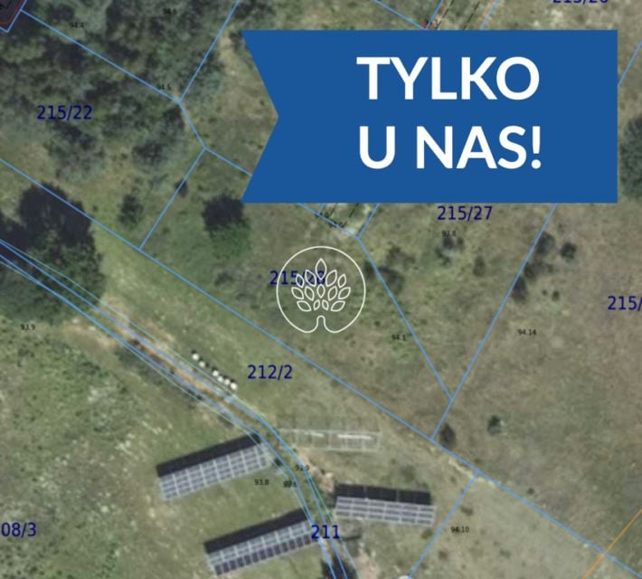 Działka przy lesie