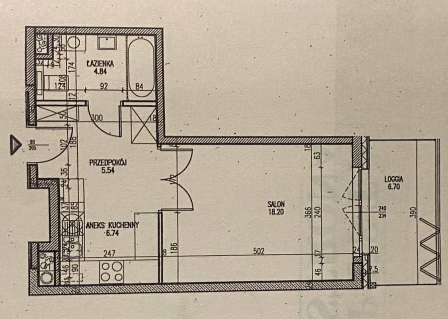 Apartament, ul. Rodziewiczówny