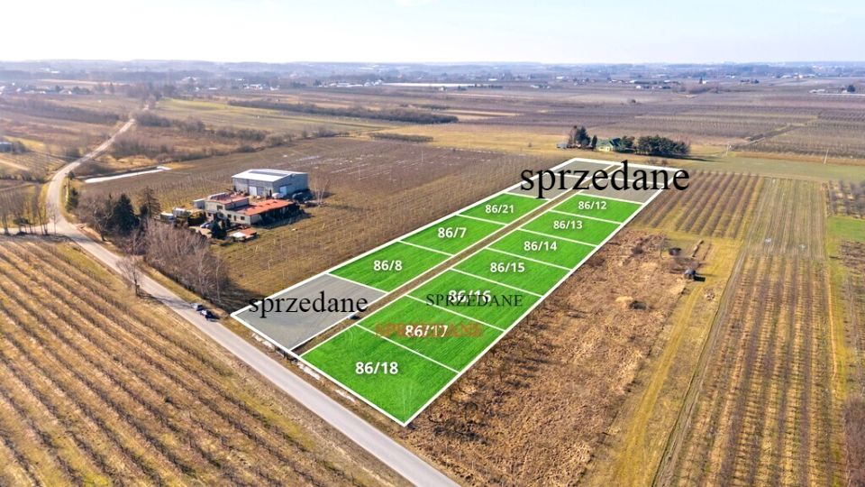 Działka budowlana Warpęsy