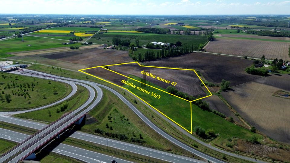 Działka usługowa Dąbrówka