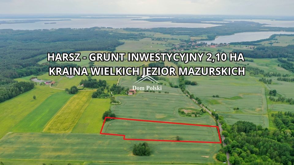 Działka inwestycyjna Harsz