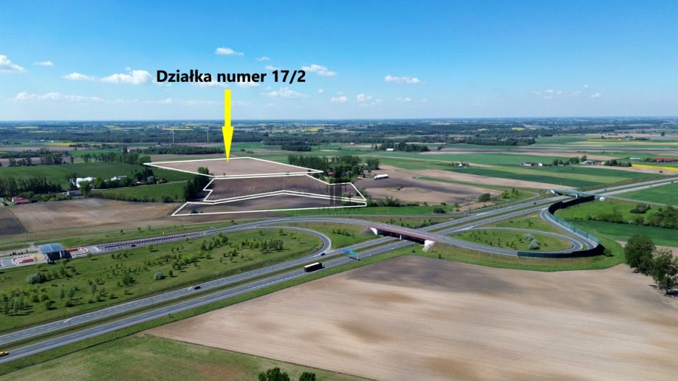 Działka usługowa Dąbrówka