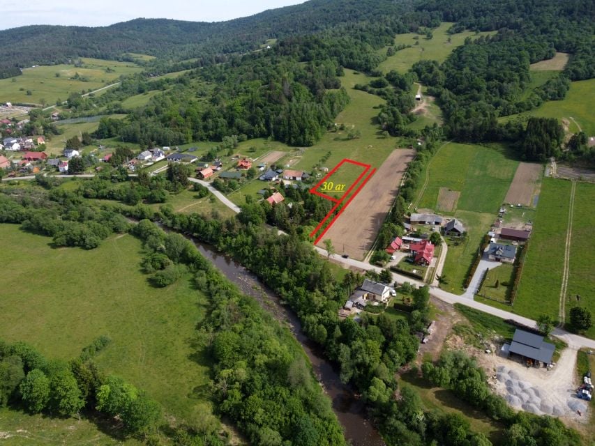 Działka budowlano-rolna Krempna